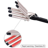 MO-6003  hair curler Professional Hair Straightener for Curly and Wavy Hair 5 Tubes