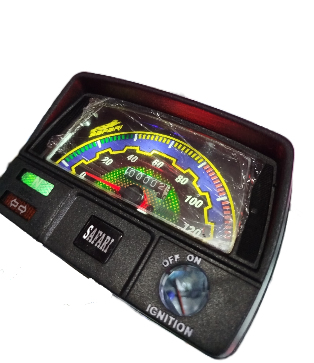 Ravi 70cc Speedometer Speed with LED Lights In Meter | Best Quality Speedometer For 70CC Motorcycle | 70CC Bike Meter
