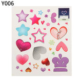 Yigo Fluorescent Luminous Wall Stickers Glow in The Dark Stars Home Decoration Eco-Friendly PVC Cartoon Wall Decal for Kids Rooms-Alphabet