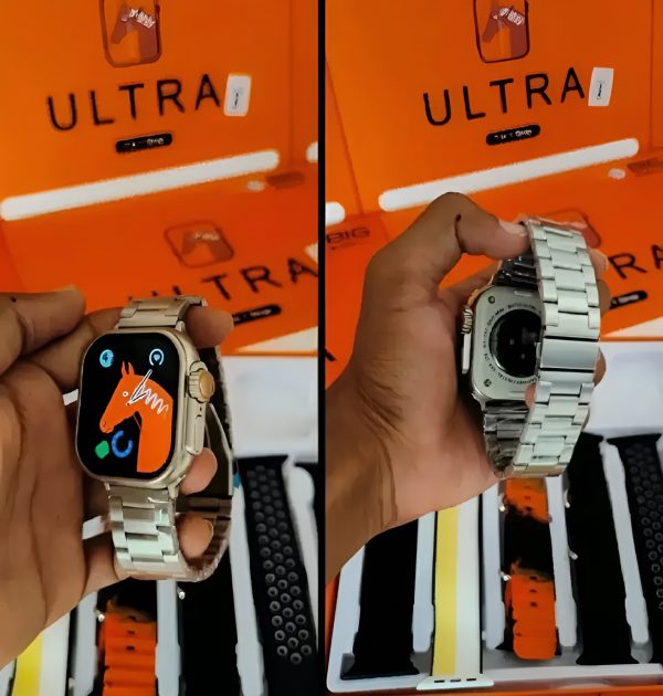 7-in-1 Ultra Smart Watch – Advanced Multi-Feature Fitness Tracker with Heart Rate Monitor, Sleep Tracking, Bluetooth Calling, Sports Modes &amp; More Random Color Straps