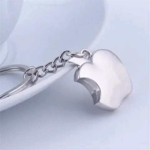 01 PCs Apple Design Keychain | Best Quality Key Chain | Key-Chain For Motorcyles - KeyChain For Cars ( Random Color )