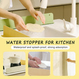 Silicone Sink Splash Guard Anti-Splash Faucet Protector, Water Baffle & Sink Splash Stopper for Kitchen and Bathroom