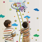 Sk9014 Travelling Space Flight Wall Sticker size 60x90