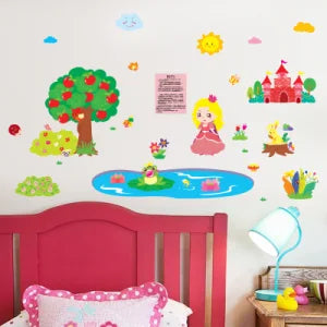 Sk9260 The Frog Prince Wall Sticker