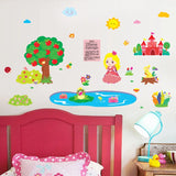 Sk9260 The Frog Prince Wall Sticker