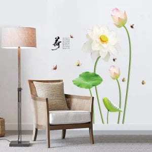 modern home decor style 3d wall stickers living room study tea room wall decoration - Sticker -