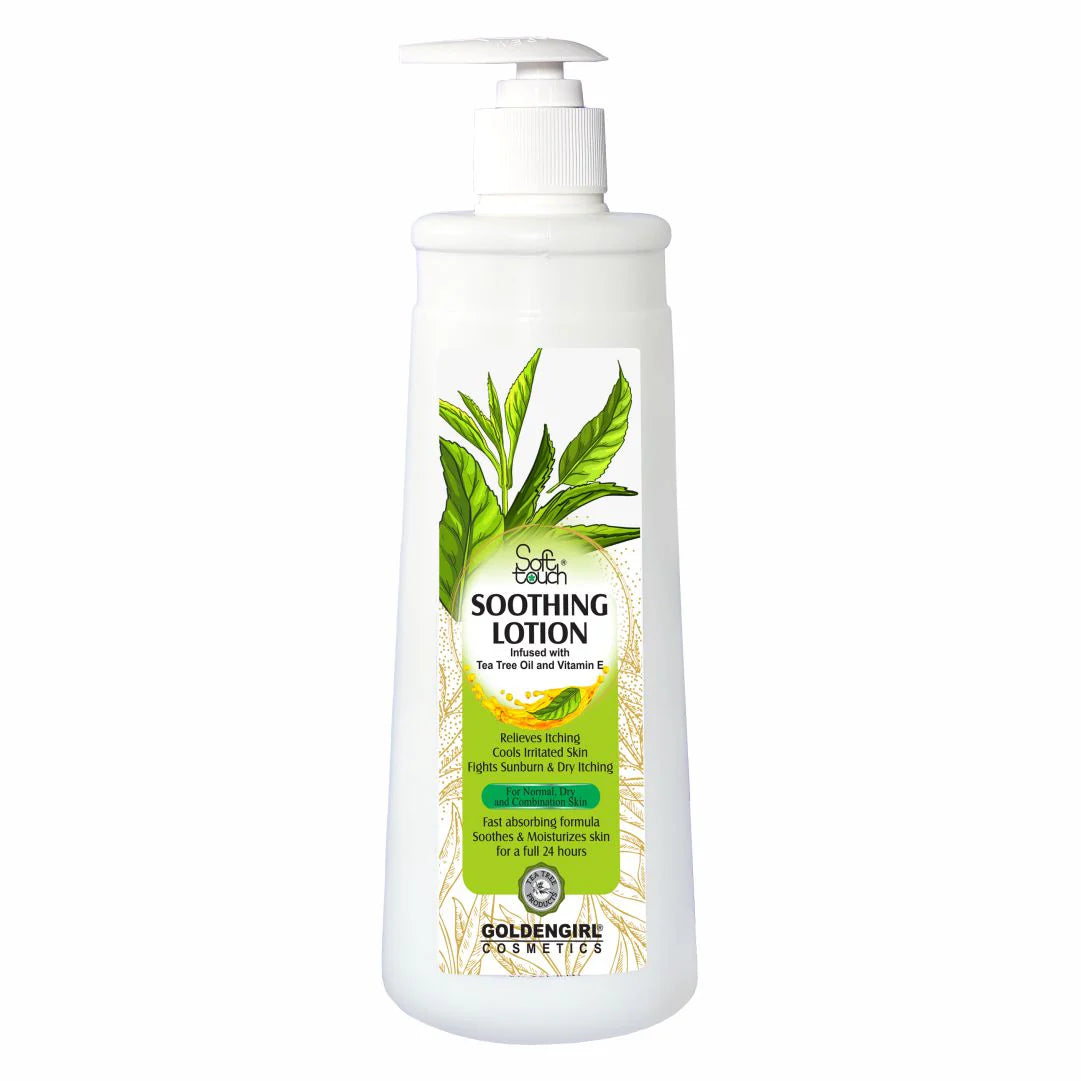 Soft Touch Soothing Lotion With Tea Tree Oil 120ml  stslwez4d-j