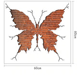 Original Butterfly Wall Sticker size 60x60  sk66002