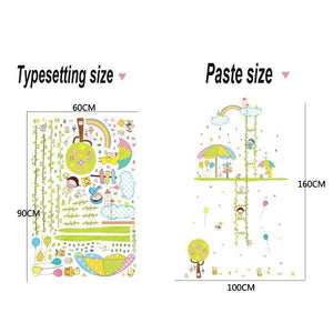 TipTop Wall Stickers Kids Boys Girls Babies Nursery Room Children size 60x90 ay9107