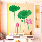 TipTop Wall Stickers Pretty Lotus Pattern size 50x70 dm350010