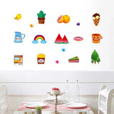 Go Picnic! - Hemu Wall Decals Stickers Appliques Home Decor size 35x50 dm35-0019