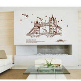 Pearl Metal Wall Sticker London Sketch SIZE 60X90 AY9137