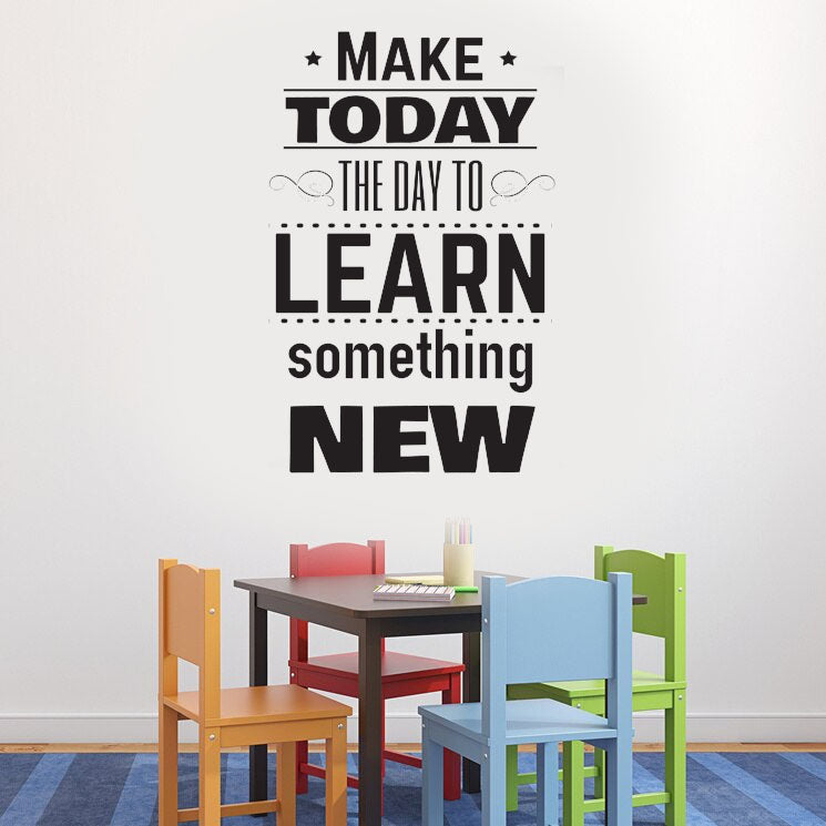 Classroom Rules Wall Art Sticker Elementary Or Primary School Decoration Dream Big Vinyl Wall Decal Study Rules