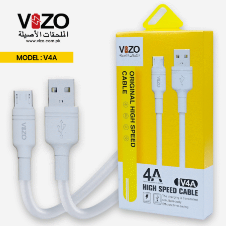 V4A Micro Fast Charging Cable | VIZO V4A (Micro USB) | Micro USB Cable For Mobile Phone | V4A Cable | Cable For Mobile