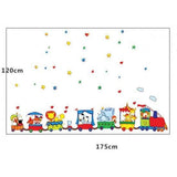 AY9065 Wall sticker Transparan uk: 60X90 - TRAIN AY9065