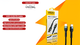 Vizo V120 PD Fast Charging &amp; Data Cable | Type-C to Type-C Cable - V120 Type-C to Type-C Fast Charging Cable