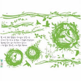 Wall Deco Sticker BIRD size 50x70 ay7026a