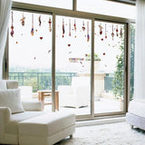 DIY Feather pendant Wall Sticker SK9177