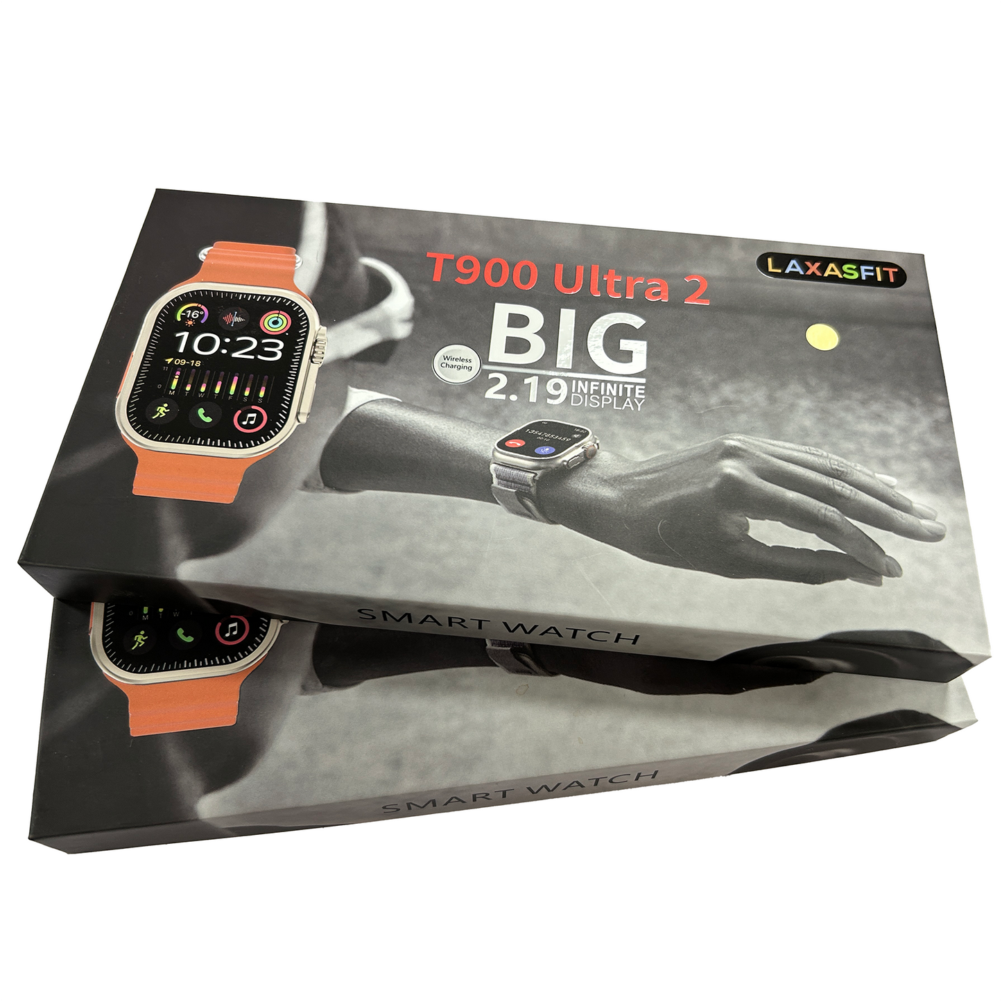 T900 Ultra 2 Series 9 2.19 Inch Screen Laxasfit Smart Watch (Orange Color)