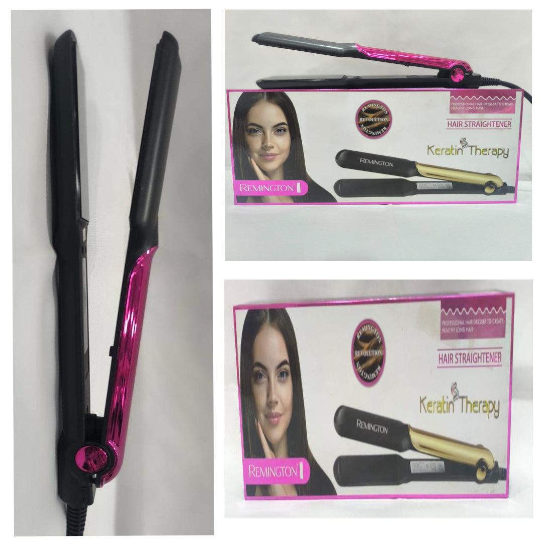 Remington Hair Straightener Keratin Therapy Hair Straightener Flat Iron - Best Quality Iron For Hair Straightening - Remington Keratin Therapy Iron 