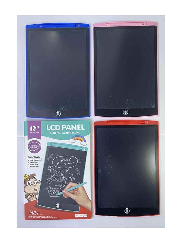 12" Screen Size LCD Panel Colorful Writing Tablet (random color )