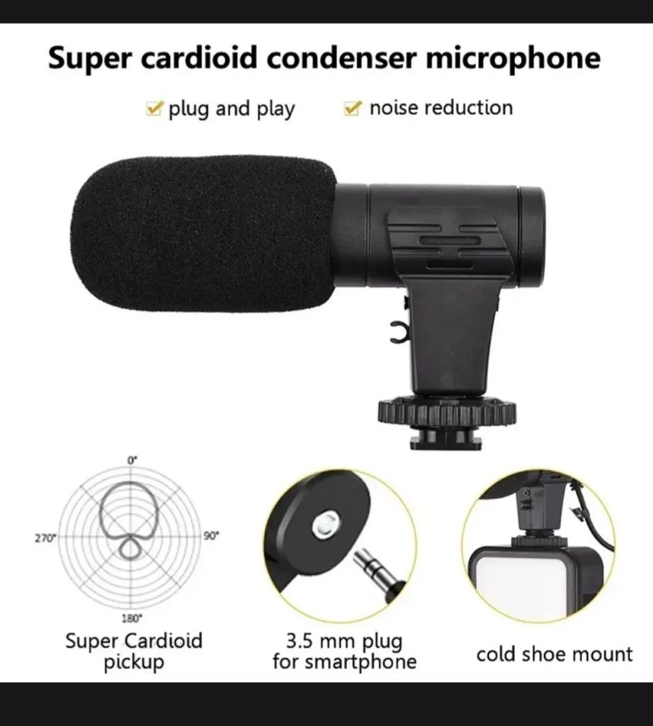 Video vlog making kit with remote Good quality