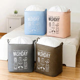 washday laundry basket (random color)