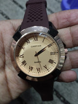 Pepsi Rubber Strap Gents Watch With Normal Box (random color)