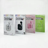 Air31 Earbuds Wireless Crystal Transparent body - Without Silicone Pouch ( random color )