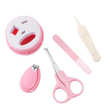 Baby Healthcare Kits Baby Nail Care Set Infant Nail Clippers Care Set with Rabbit Storage Box for Baby  (Mix/Random color)