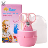 Baby Healthcare Kits Baby Nail Care Set Infant Nail Clippers Care Set with Rabbit Storage Box for Baby  (Mix/Random color)