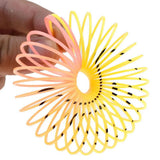 12Pcs Rainbow Smile Magic Springs Circle Toys for Children Birthday Party Favors Giveaway Gifts