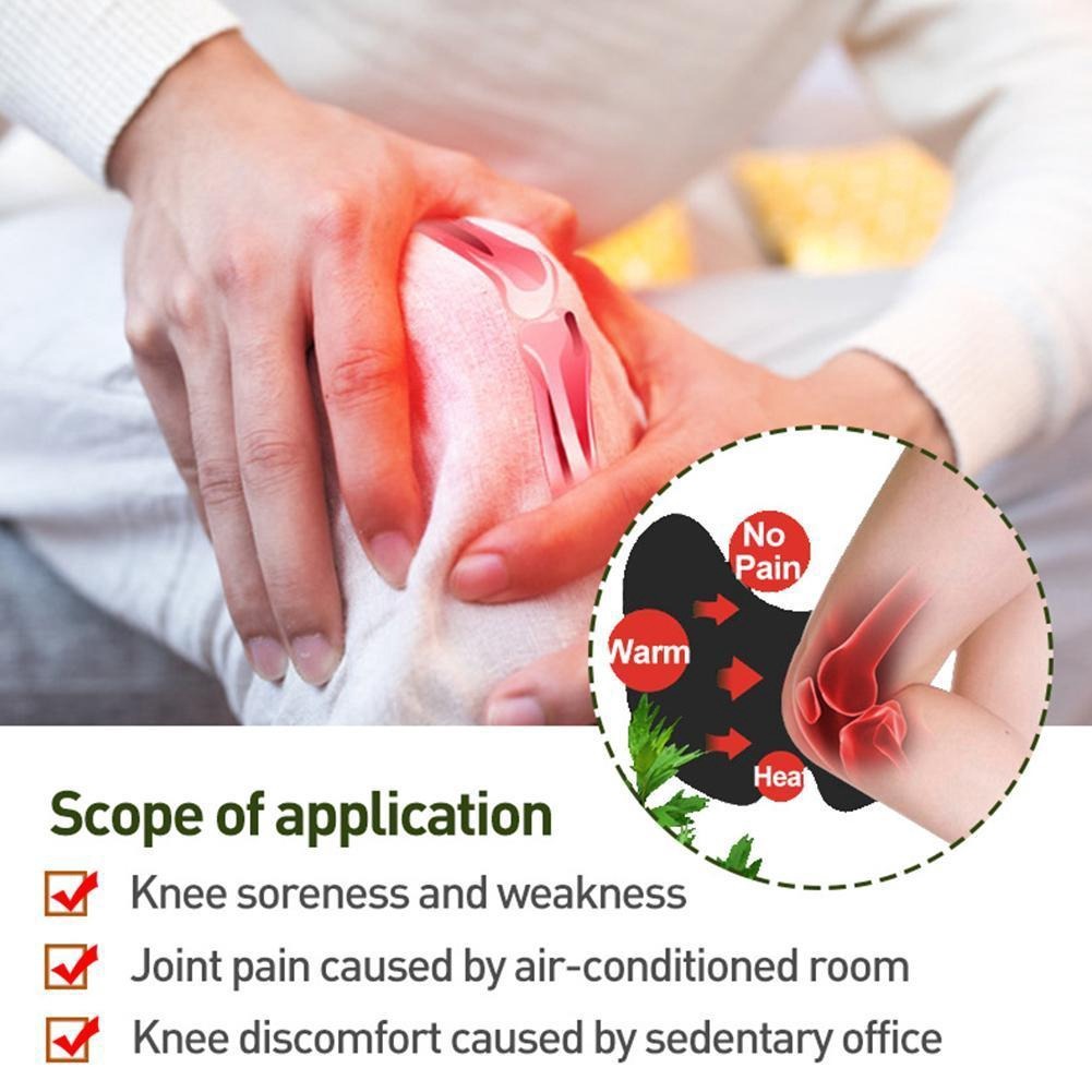 10pcs Knee Plaster Sticker Wormwood Extract Knee Joint Ache Fast Pain Relieving Paster Knee Rheumatoid Arthritis Body Patches