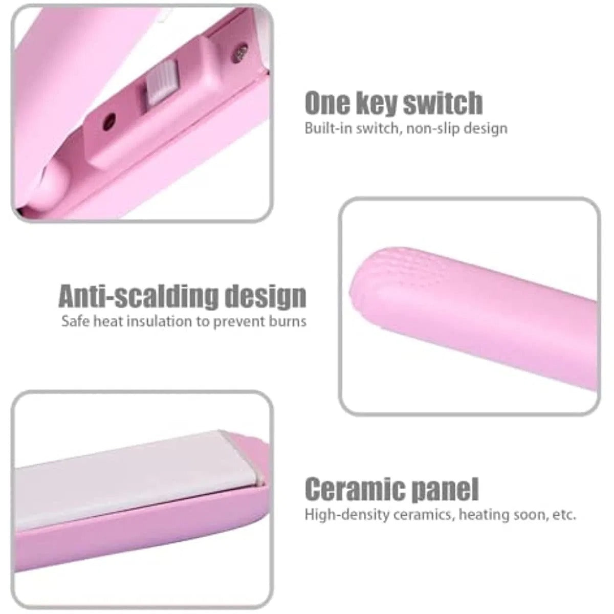Mini Portable Hair Straightner  (without box)