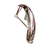 Front Cut Mudguard for 70cc and 125cc cafe racer bikes | Chrome Mudguard metal quality