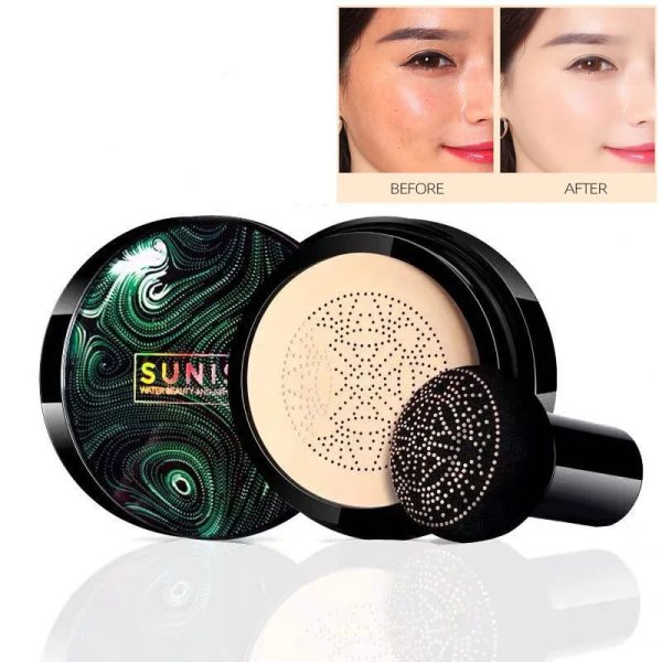 Sunisa Foundation Waterproof Mushroom Head Air Cushion BB Cream Liquid Foundations CC Cream