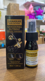 Anti-Greying Hair spray , Drakkar spray  for Hair, Organic Ganoderma, Inverted Essence for Grey Hair, Darkens Your Hair Naturally Without Damaging (30ML)