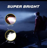 Portable Mini High Power LED Headlamp Flashlight for outdoor camping and cycling, hiking, working, racing