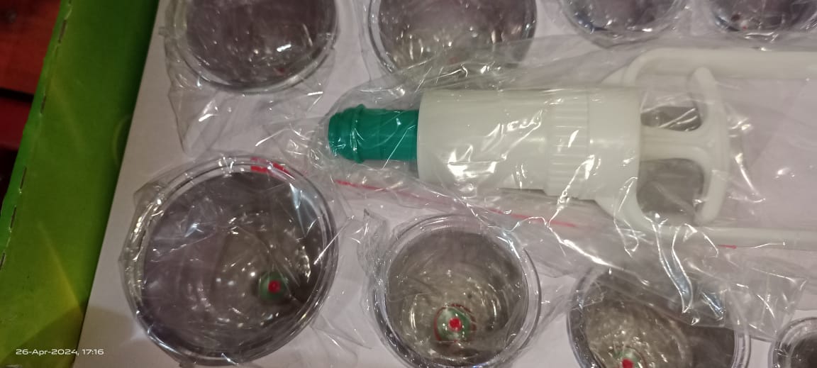Hijama Special 10 in 1 Kit Imported Green Kit
