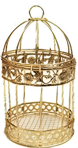Metallic bird Cages for home decor and gift (pack of 3)