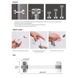 Adjustable Multi purpose lock Child Safety Cabinet Lock Protector Drawer Door Cabinet Lock Plastic Protection Kids Safety Door Lock