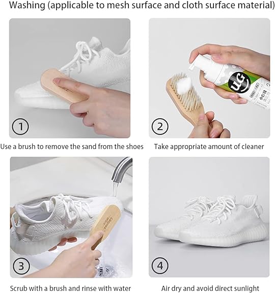 Shoe Whitener - Explution White Shoe Cleaner All White Shoe Polish White Sneaker Cleaner Works On Leather, Canvas, and More