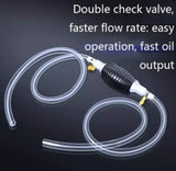 Multipurpose Liquid Transfer Pump | Portable Manual Oil, Water, Fuel Hand Transfer Pump - 5 ft (random color )