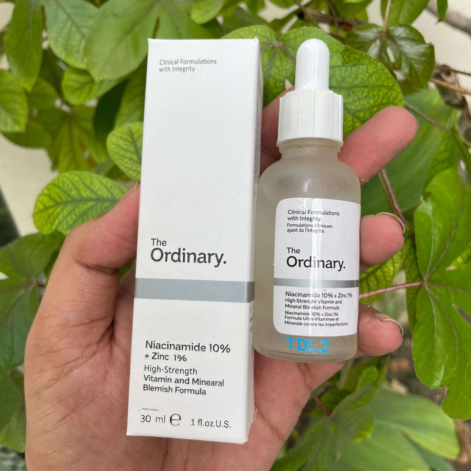 The Ordinary Skin Brightening Niacinamide 10% + Zinc 1% Serum 30ml