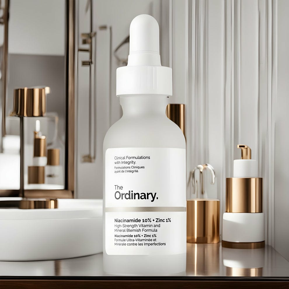 The Ordinary Niacinamide 10% + Zinc 1 % (30ML ) - with barcode &amp; Batch Code