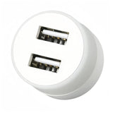 Portable USB Night Light Splitter with 2 Ports for Laptop,PC and CHARGING