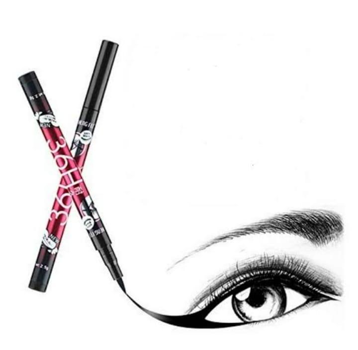 8 Pcs Makeup Brush Set &amp; Liner Deal