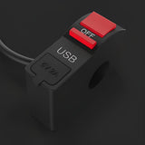 On/Off &amp; USB port 2 Amp 5 V universal switch for bike, Extra external on off button. extra lights switch