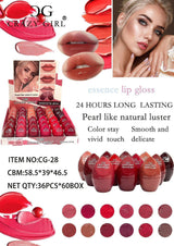 ( Pack of 6) Crazy Girl 24 Hours High Pigment Lipgloss,