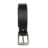 (Big Size) - Men buffalo leather belt | Waist Belt for boys &amp; Mens (Black)
